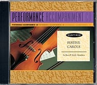 cover Festive Carols CD choral sheet music cover